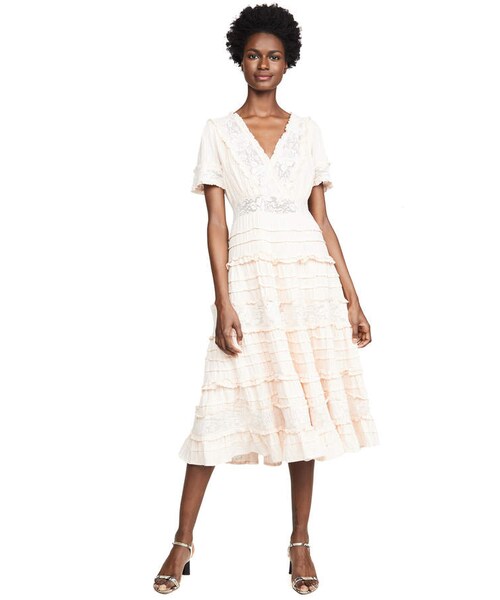 LOVE SAM(ラブサム)の「Love Sam Babette Midi Dress LOVE SAM(ラブサム)の「Love Sam Babette Midi Dress