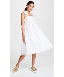 Boutique Moschino Tiered Sleeveless Dress