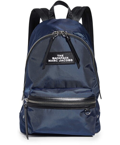 MARC JACOBS（マークジェイコブス）の「Marc Jacobs The Large Backpack（バックパック/リュック・レディース・Black/Blue・One Size）」の3枚目の写真