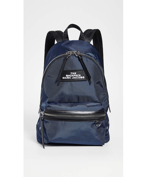 MARC JACOBS（マークジェイコブス）の「Marc Jacobs The Large Backpack（バックパック/リュック・レディース・Black/Blue・One Size）」の2枚目の写真