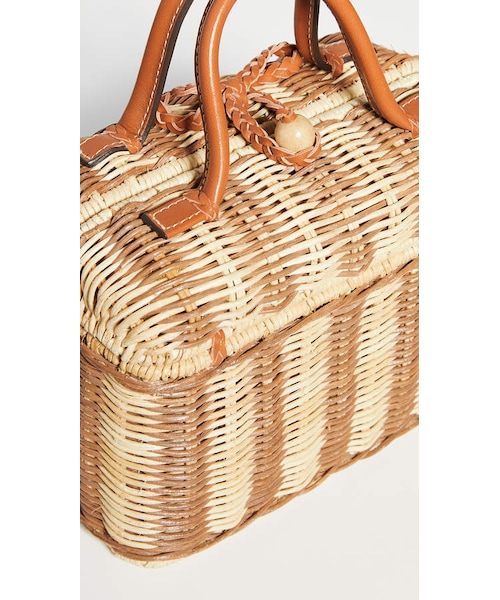ULLA JOHNSON ウラジョンソン　かご　バッグ ULLA JOHNSON/ウラ ジョンソン LALI LARGE RAFFIA TOTE バッグ