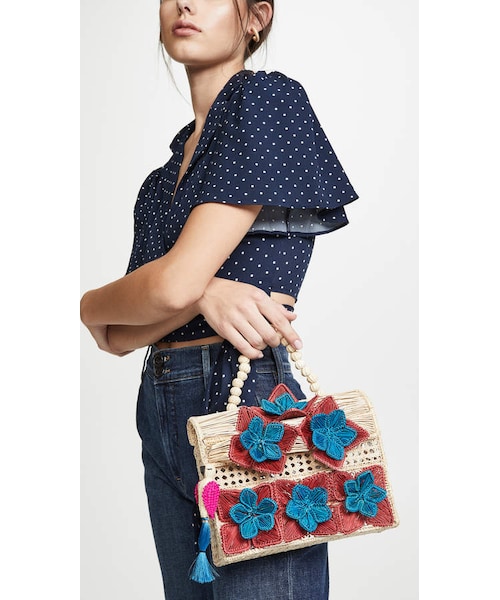 MERCEDES SALAZAR(メルセデスサラザール)の「Mercedes Salazar Woven Bag(ショルダーバッグ・レディース・Multi・One Size)」の2枚目の写真