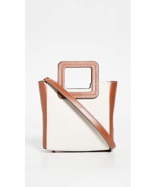 STAUD(スタウド)の「STAUD Mini Shirley Bag(ショルダーバッグ・レディース・Brown・One Size)」の1枚目の写真