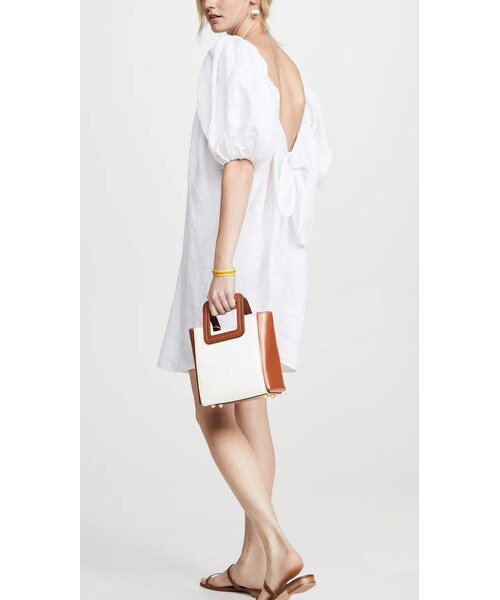 STAUD(スタウド)の「STAUD Mini Shirley Bag(ショルダーバッグ・レディース・Brown・One Size)」の4枚目の写真