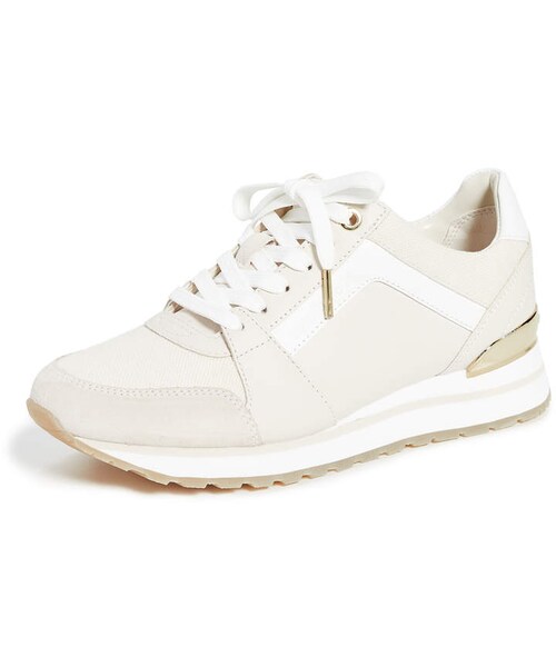 MICHAEL KORS（マイケルコース）の「MICHAEL Michael Kors Billie Trainers（スニーカー・レディース・White・5/5.5/6/6.5/7/7.5/8/8.5/9/9.5/10/11）」の2枚目の写真