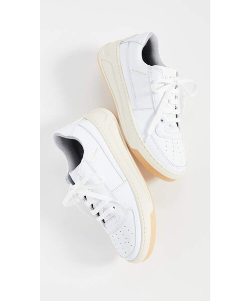 Acne Studios（アクネストゥディオズ）の「Acne Studios Steffey Sneakers（スニーカー・レディース・White・35/36/37/38/39/40）」の4枚目の写真