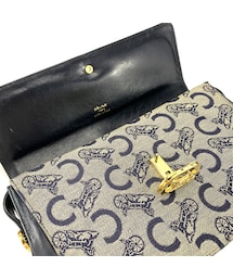 ヴィンテージセリーヌ 馬車金具 Cマダカム柄 ホースキャリッジ サルキーバッグ CELINE - ヴィンテージセリーヌ 馬車金具 Cマダカム柄 ホース