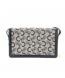 ヴィンテージセリーヌ 馬車金具 Cマダカム柄 ホースキャリッジ サルキーバッグ OLD CELINE オールドセリーヌ 馬車金具ジャカードCマカダム