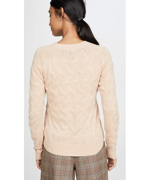 theory（セオリー）の「Theory Tucked Cashmere Sweater（ニット/セーター・レディース・Beige・P/S/M/L）」の2枚目の写真