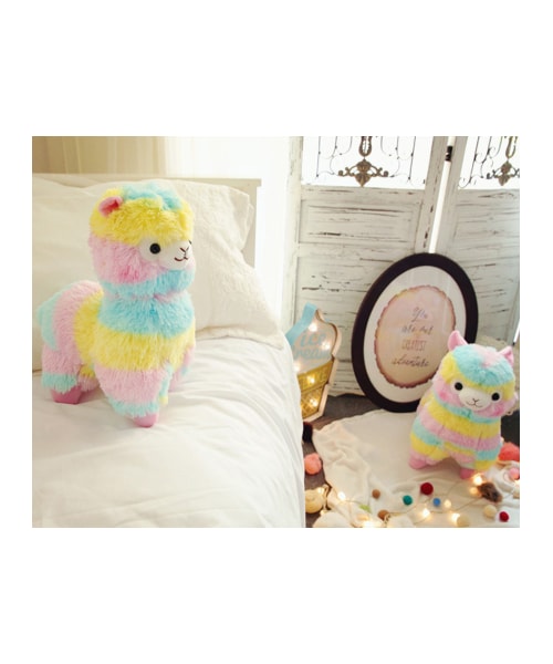 【海外限定・即日発送！】ZIMOMO ぬいぐるみ レインボー 虹色の瞳 可愛い 海外限定・即日発送！】ZIMOMO ぬいぐるみ レインボー 虹色の瞳