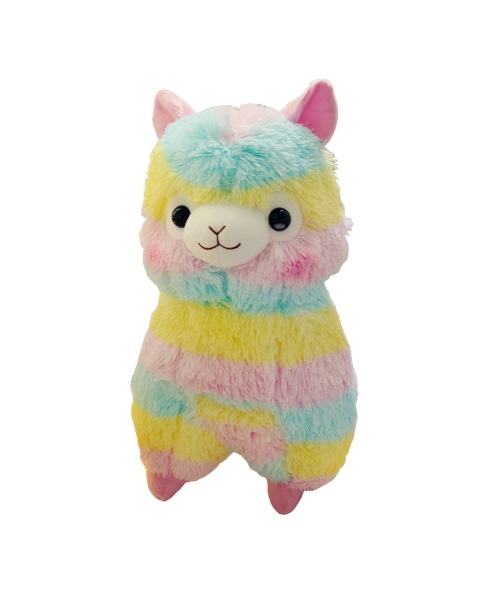 【海外限定・即日発送！】ZIMOMO ぬいぐるみ レインボー 虹色の瞳 可愛い 海外限定・即日発送！】ZIMOMO ぬいぐるみ レインボー 虹色の瞳