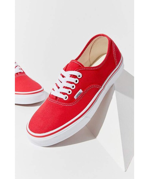 VANS(バンズ)の「Vans Authentic Sneaker(スニーカー・レディース・Blue/Red・W 10/m 8.5/W 5/m 3.5/W 6.5/m 5/W 6/m 4.5/W 7.5/m 6/W 7/m 5.5/W 8.5/m 7/W 8/m 6.5/W 9.5/m 8/W 9/m 7.5)」の2枚目の写真