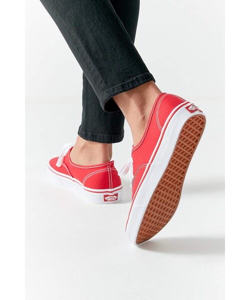 VANS(バンズ)の「Vans Authentic Sneaker(スニーカー・レディース・Blue/Red・W 10/m 8.5/W 5/m 3.5/W 6.5/m 5/W 6/m 4.5/W 7.5/m 6/W 7/m 5.5/W 8.5/m 7/W 8/m 6.5/W 9.5/m 8/W 9/m 7.5)」の5枚目の写真