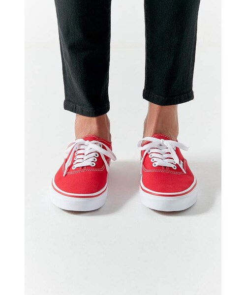 VANS(バンズ)の「Vans Authentic Sneaker(スニーカー・レディース・Blue/Red・W 10/m 8.5/W 5/m 3.5/W 6.5/m 5/W 6/m 4.5/W 7.5/m 6/W 7/m 5.5/W 8.5/m 7/W 8/m 6.5/W 9.5/m 8/W 9/m 7.5)」の3枚目の写真