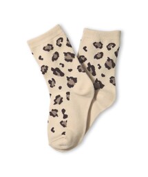 BRANSHES | レオパード柄クルーソックス(ソックス/靴下)