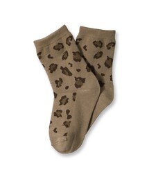 BRANSHES | レオパード柄クルーソックス(ソックス/靴下)