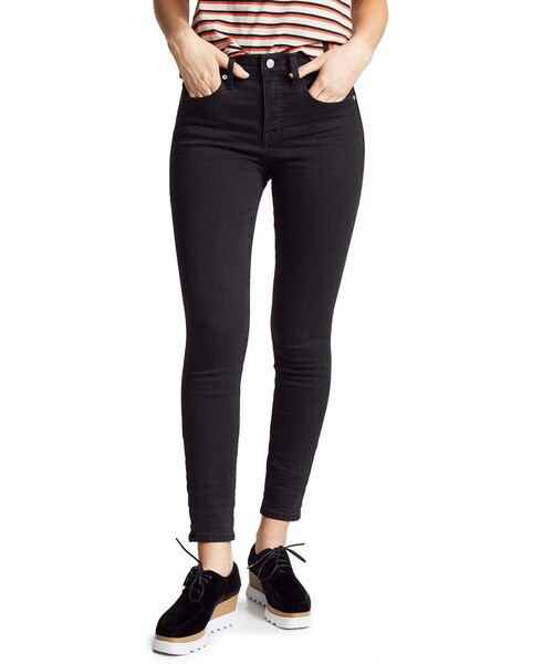 madewell（メイドウェル）の「Madewell High Rise Skinny Jeans（デニムパンツ・レディース・Black・25）」の5枚目の写真