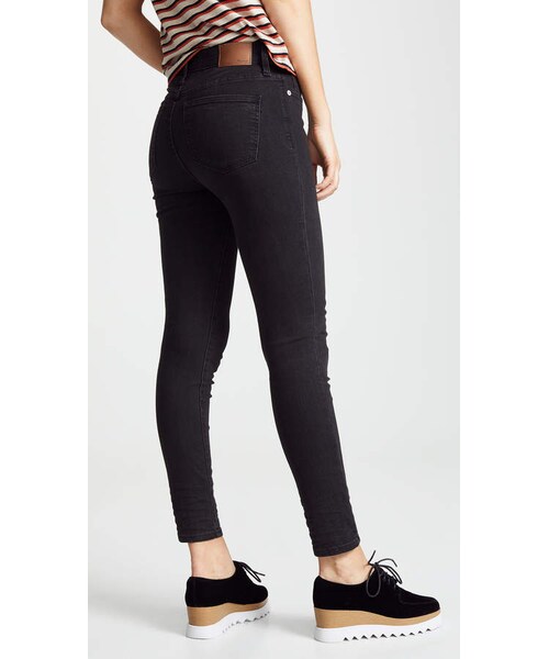 madewell（メイドウェル）の「Madewell High Rise Skinny Jeans（デニムパンツ・レディース・Black・25）」の4枚目の写真