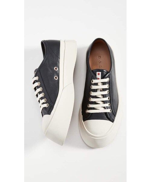 MARNI（マルニ）の「Marni Lace Up Sneakers（スニーカー・レディース・Black・35/37/38/39/40/41）」の4枚目の写真