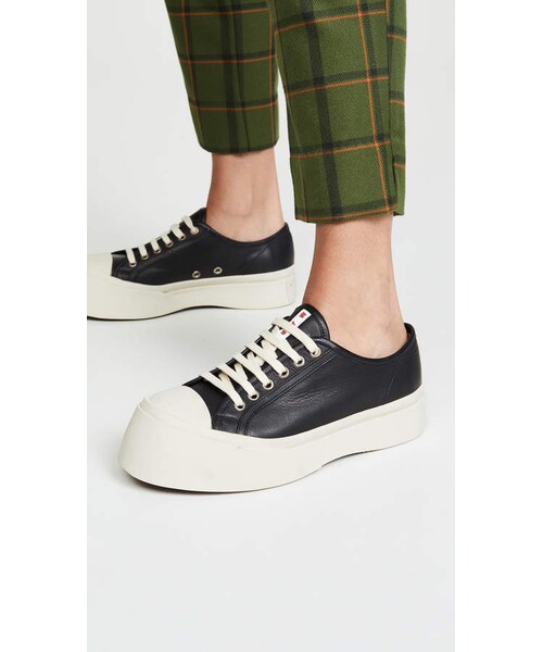 MARNI（マルニ）の「Marni Lace Up Sneakers（スニーカー・レディース・Black・35/37/38/39/40/41）」の5枚目の写真