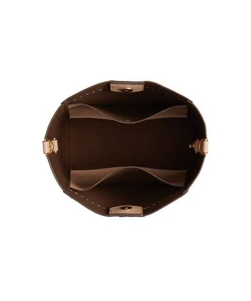 TORY BURCH（トリーバーチ）の「Tory Burch McGraw Leather Hobo（バックパック/リュック・レディース・Beige・One Size）」の4枚目の写真