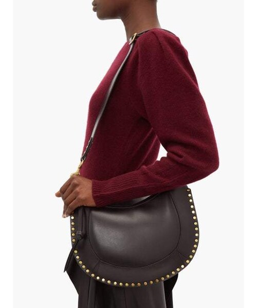 ショルダーバッグ・ポシェット Isabel Marant Naoko Studded Bag Naoko Bag Woman burgundy | ISABEL MARANT Official online store