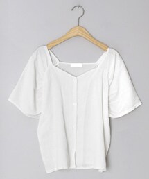 DHOLIC | ショルダーギャザーブラウス(シャツ/ブラウス)