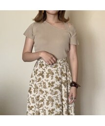 LIBRÉM | アシメデザインカットトップス(Tシャツ/カットソー)