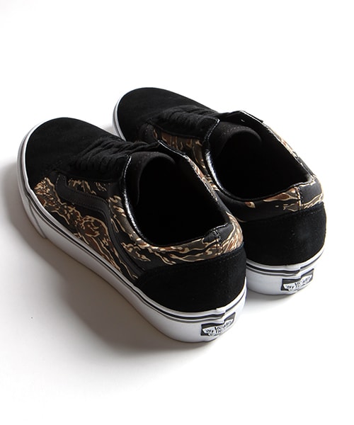 VANS（バンズ）の「OLD SKOOL TIGER CAMO（シューズ・メンズ・ブラック・8/9/10）」の4枚目の写真