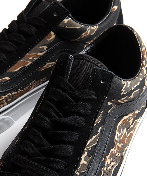 VANS（バンズ）の「OLD SKOOL TIGER CAMO（シューズ・メンズ・ブラック・8/9/10）」の7枚目の写真