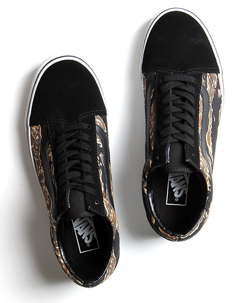 VANS（バンズ）の「OLD SKOOL TIGER CAMO（シューズ・メンズ・ブラック・8/9/10）」の5枚目の写真