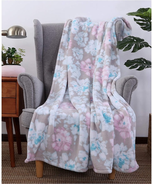 Berkshire（バークシャー）の「Berkshire Blanket & Home Co. Peony Print PrimaLush