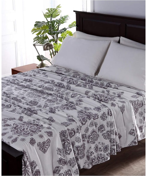 Berkshire（バークシャー）の「Berkshire Blanket & Home Co. Luxury Linen Blend Full/Queen Blanket Bedding