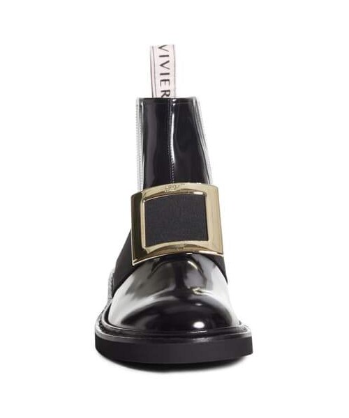 Roger Vivier(ロジェヴィヴィエ)の「Roger Vivier Viv' Rangers Chelsea Boot(ブーツ・レディース・Black・6us / 36eu/7.5us / 37.5eu/6.5us / 36.5eu/8us / 38eu/5us / 35eu/7us / 37eu/8.5us / 38.5eu/11us / 41eu/9us / 39eu/10us / 40eu/9.5us / 39.5eu/10.5us / 40.5eu/12us / 42eu)」の5枚目の写真