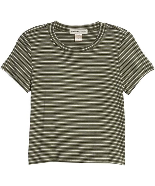 Cotton Emporium（）の「Cotton Emporium Crop Tee（Tシャツ/カットソー）」 WEAR