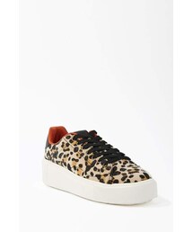 Forever 21 Qupid Leopard Print Sneakers
