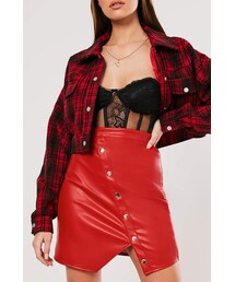 Forever 21 Missguided Faux Leather Mini Skirt