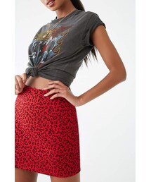 Forever 21 Leopard Print Mini Skirt