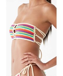 Forever 21 Crochet Bandeau Bikini Top