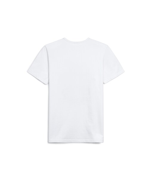 PAZZO（パッゾ）の「MIT 藍眼老虎戴帽印花短T（トップス・メンズ・白/麻灰203・S/M/L）」の2枚目の写真