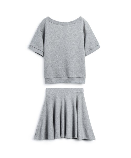 PAZZO（パッゾ）の「MIT 甜美運動風兩件式套裝（ワンピース/ドレス・レディース・白/黑/麻灰/黑・S/M/L）」の7枚目の写真