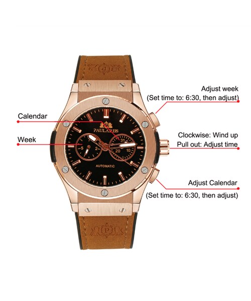 no brand（ノーブランド）の「高級腕時計 PAULAREIS 正規品 メンズ 