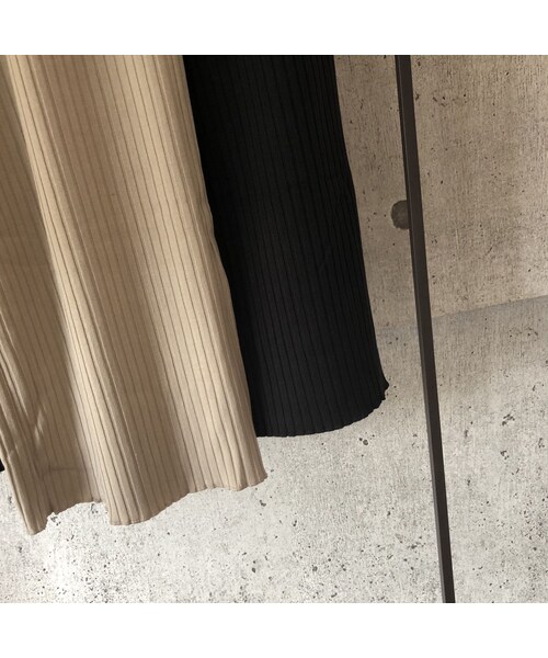 copine（コピン）の「大人ゆるスタイル！リブワイドパンツ(2color)【クリックポスト対象商品】（その他パンツ・レディース・その他）」の15枚目の写真