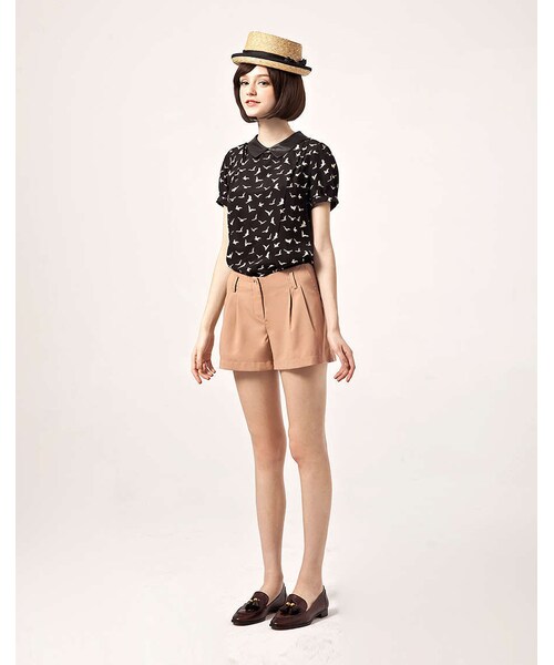 PAZZO（パッゾ）の「MIT 時尚流蘇低跟樂福鞋（シューズ・レディース・奶油白/酒紅/黑・36/37/38/39/40）」の15枚目の写真