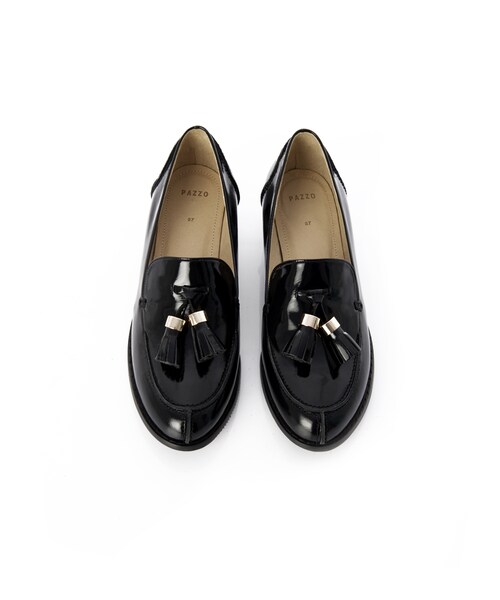 PAZZO（パッゾ）の「MIT 時尚流蘇低跟樂福鞋（シューズ・レディース・奶油白/酒紅/黑・36/37/38/39/40）」の18枚目の写真