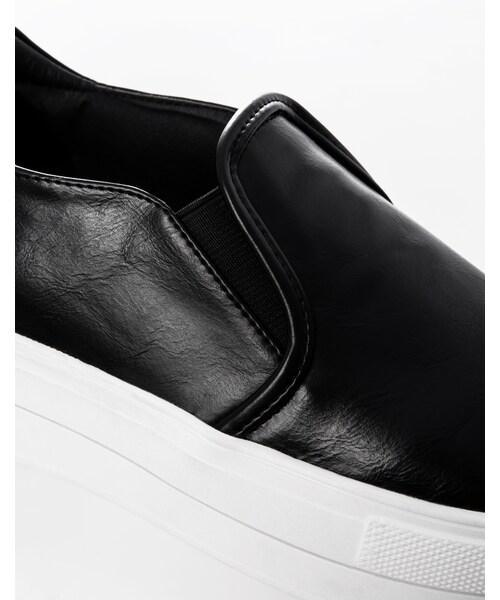 PAZZO（パッゾ）の「百搭休閒厚底鞋（シューズ・レディース・白/黑・36/37/38/39/40）」の8枚目の写真