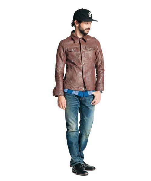 glamb（グラム）の「Raymond leather JKT Ⅱ（）」 - WEAR
