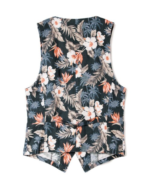 glamb（グラム）の「Halekulani gilet（ジャケット/アウター・メンズ・Black/White・Size1/Size2/Size3/Size4）」の3枚目の写真