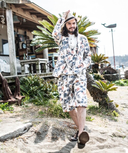 glamb（グラム）の「Halekulani gilet（ジャケット/アウター・メンズ・Black/White・Size1/Size2/Size3/Size4）」の10枚目の写真