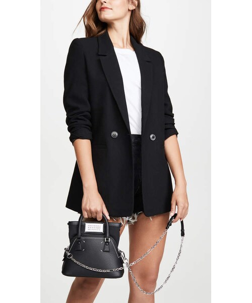 Maison Margiela（メゾンマルジェラ）の「Maison Margiela Shoulder Bag（ショルダーバッグ・レディース・Black/Cipria・One Size）」の9枚目の写真